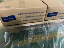 Load image into Gallery viewer, JUMBO 20W, OWN IMPORT, 20 mic, 10 pack box, white 13x19x23