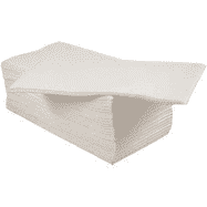 Load image into Gallery viewer, White napkin 40 cm poppies, 2 ply, 8 fold, box of 2000/1